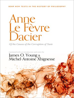 cover image of Anne Le Févre Dacier